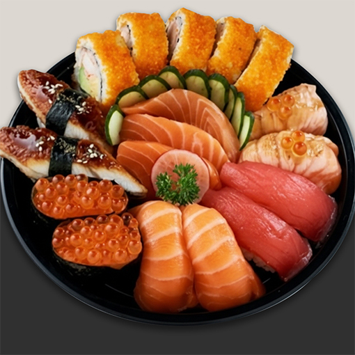 ชุดรวมซูชิและมากิ 599